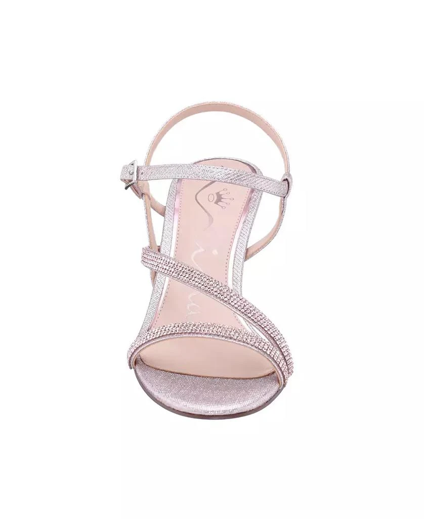 Nina Women's Lizelle Almond Toe Dress Sandals 6