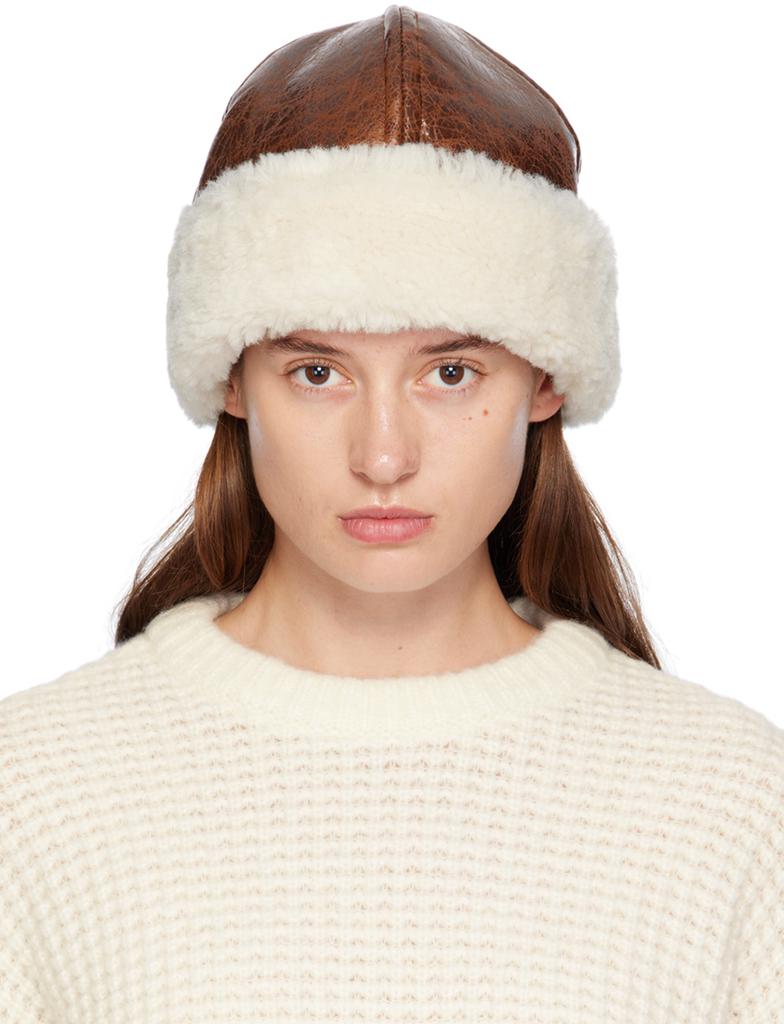 Acne Studios Fluffy Square Beanie ホワイト Acne Studios - Fluffy square beanie - White