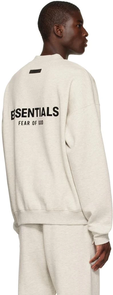 Fear of God ESSENTIALS Off-White Crewneck Sweatshirt 3
