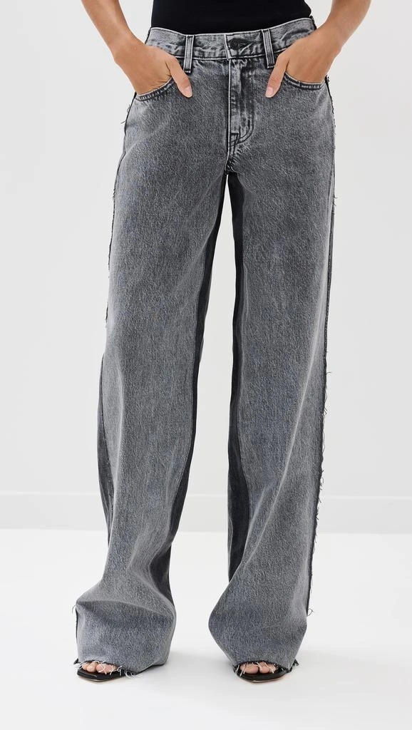 SLVRLAKE Re-Work Mica Paneled Jeans 8