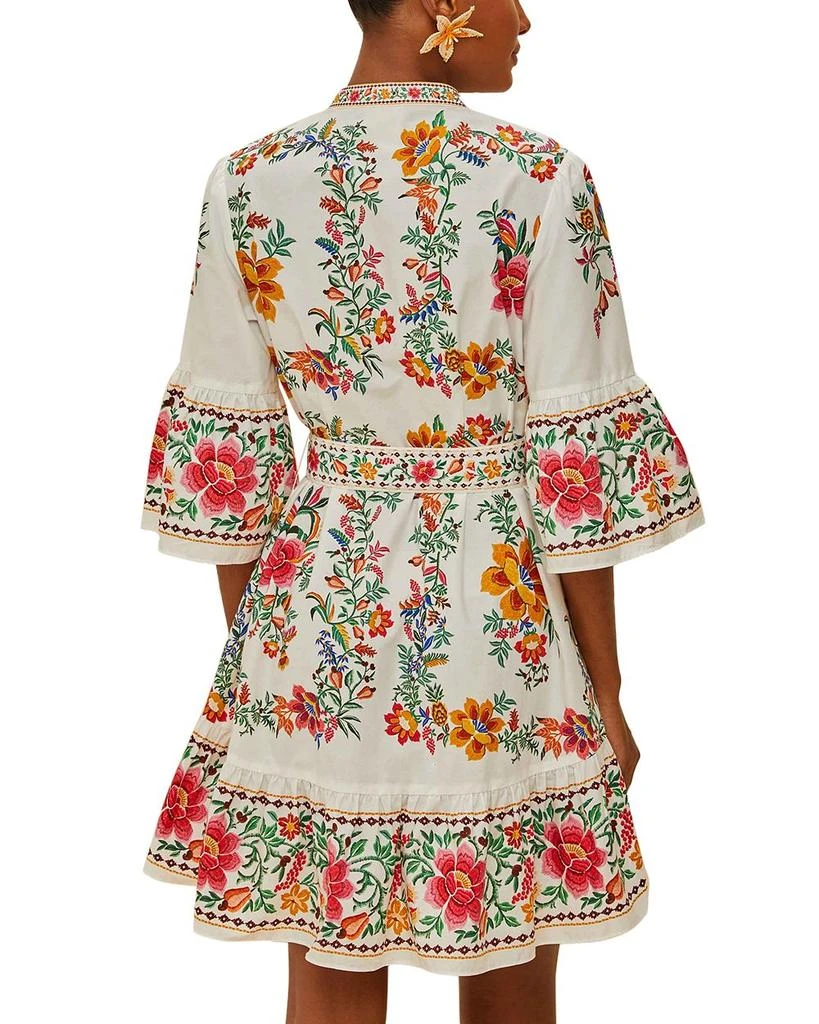 Farm Rio Delicate Forest Mini Dress 3