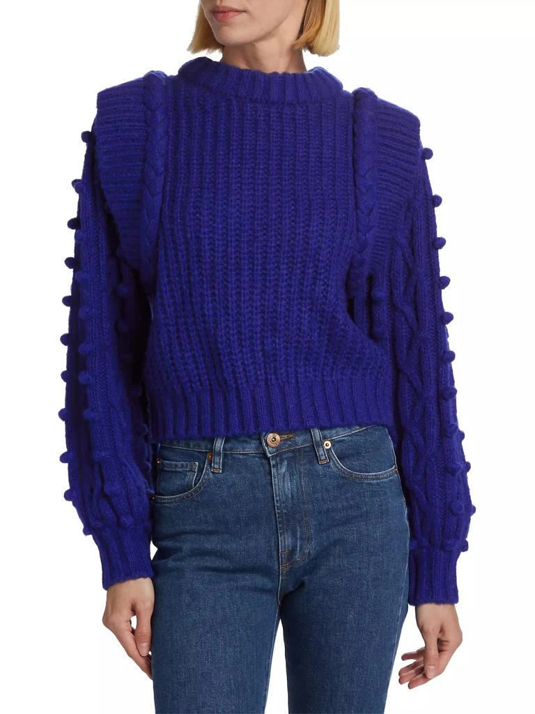 Farm Rio Textured Braided Sweater 3
