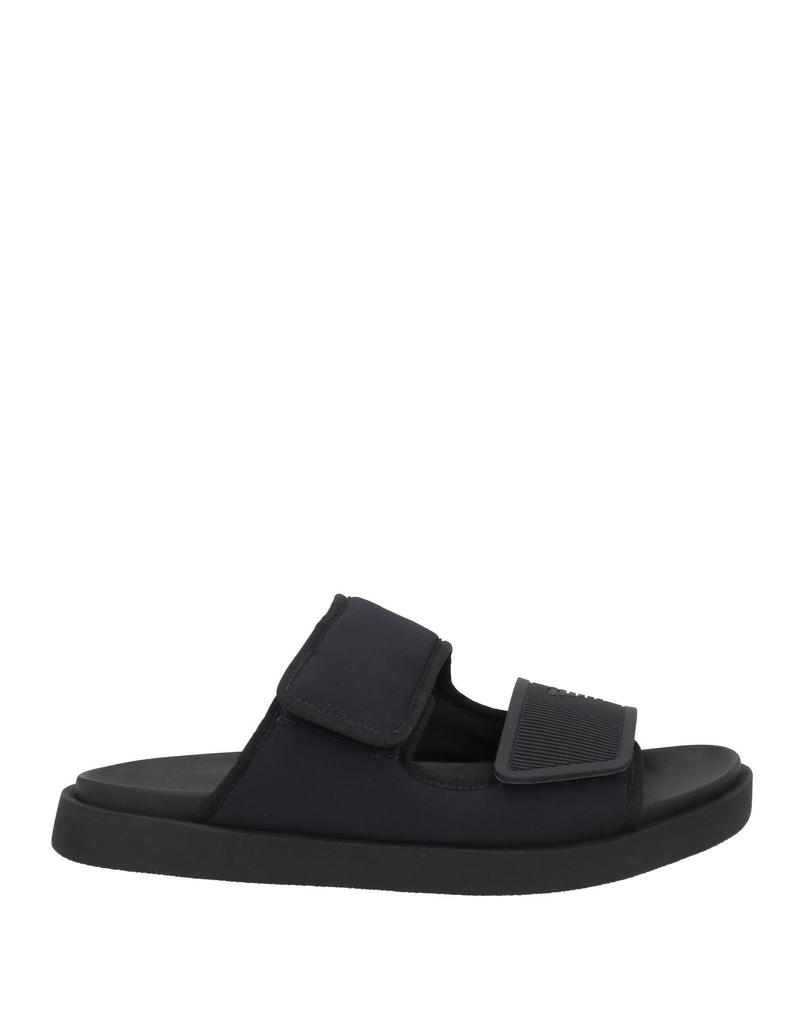Emporio Armani Rubber slides with logo - Sandals - BeyondStyle