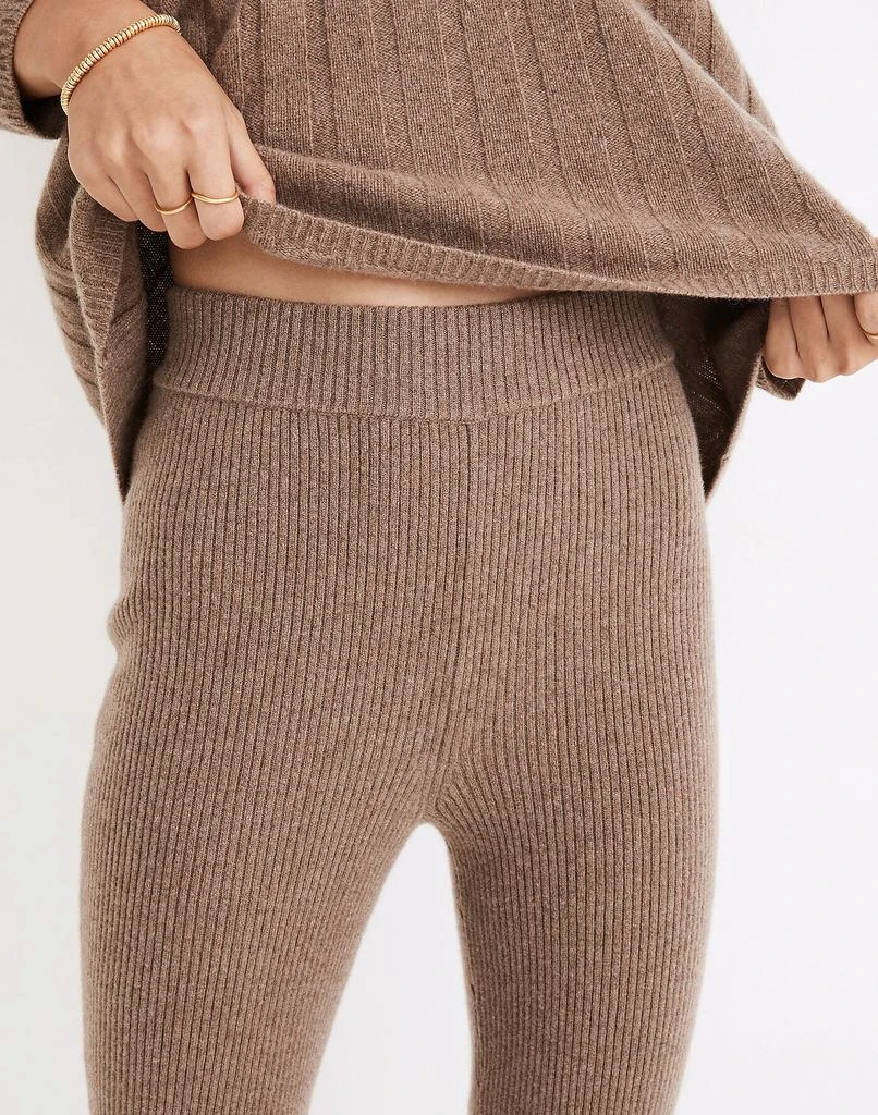 Madewell (Re)sourced Cashmere High-Rise Sweater Leggings 4