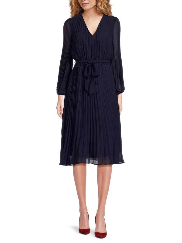 Sam Edelman Accordion Pleated Midi Dress 1