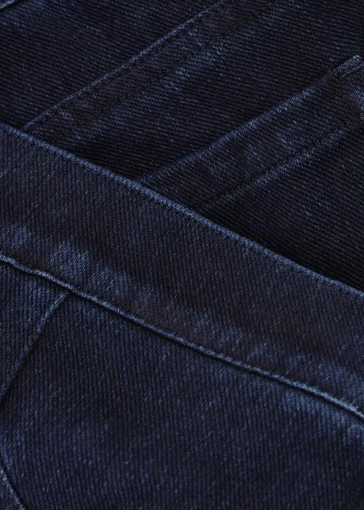 SPANX Jean-ish stretch-denim leggings 10