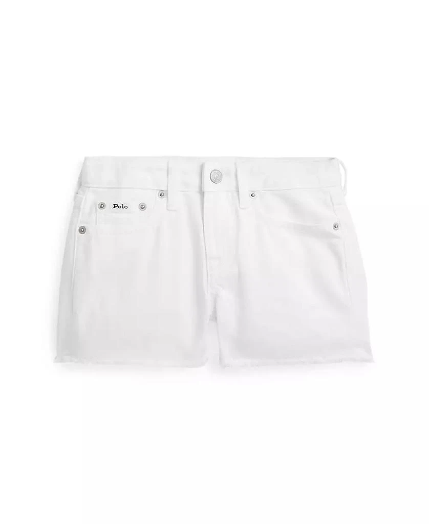 Ralph Lauren Toddler and Little Girls Frayed Denim Shorts 1