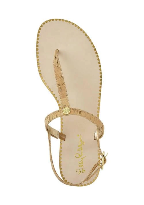 Lilly Pulitzer Pulitzer Rita Thong Cork Sandals 4