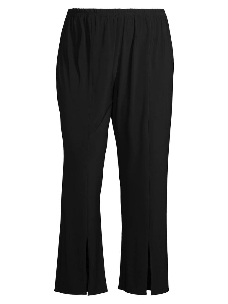 Caroline Rose Summer Social Split-Hem Flared Pants