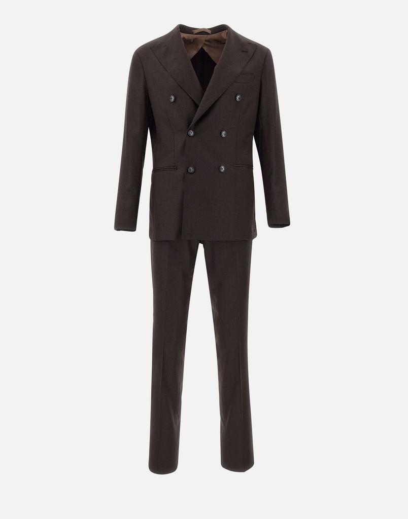 BARBA Virgin wool two-piece suit