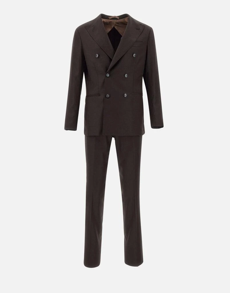 BARBA Virgin wool two-piece suit 1