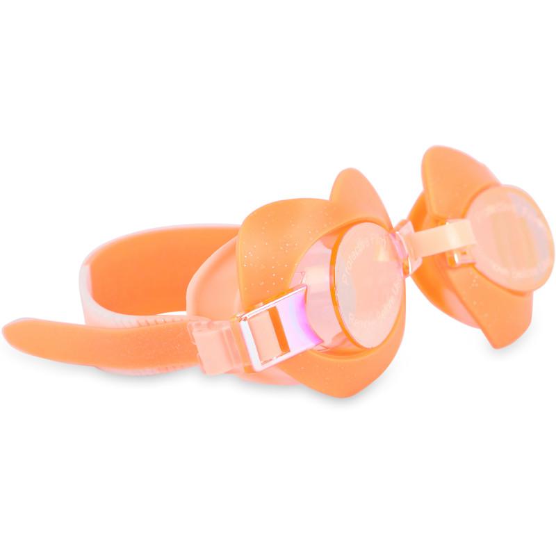 Sunnylife Heart shaped mini swim goggles in orange