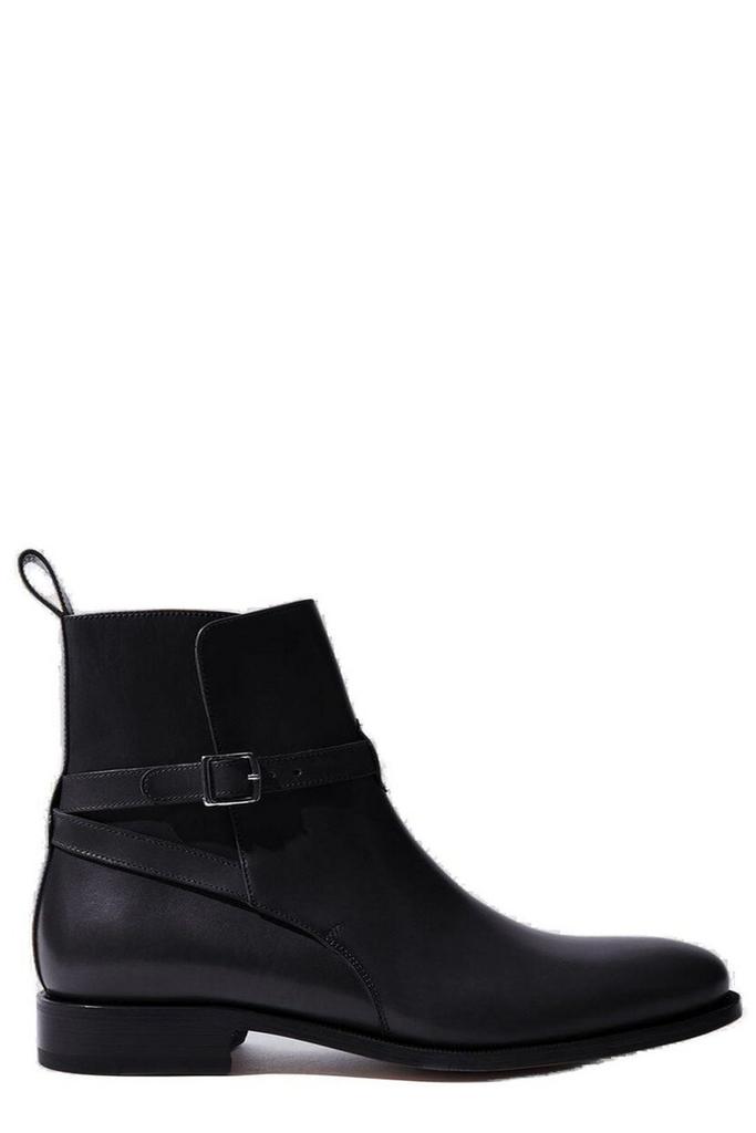 Scarosso Scarosso Libero Buckled Ankle Boots