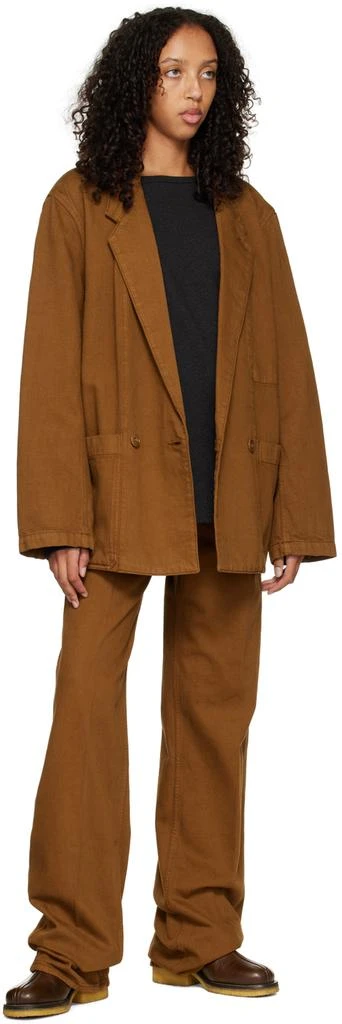 Lemaire Brown High Waisted Jeans 4
