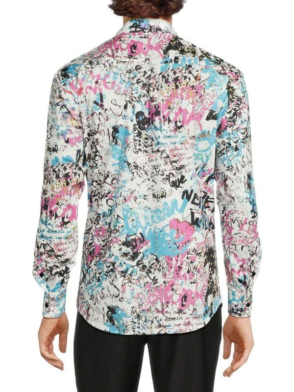 Bertigo Abstract Print Shirt 2