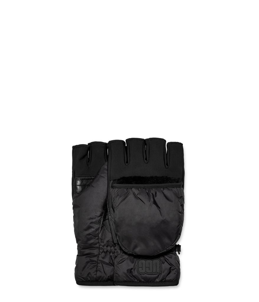 UGG Water-Resistant Recycled Nylon Flip Mitten with Recycled Micofur Lining