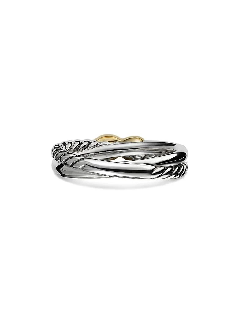 David Yurman Petite X Ring in Sterling Silver 5