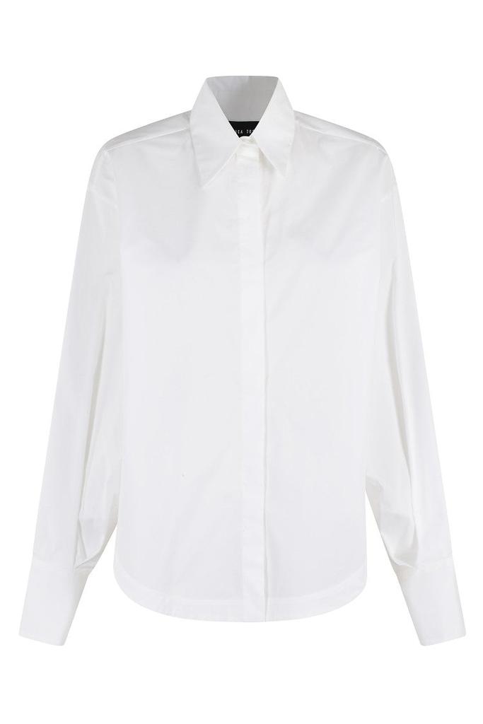 FEDERICA TOSI Over-Fit Cotton Blend Shirt