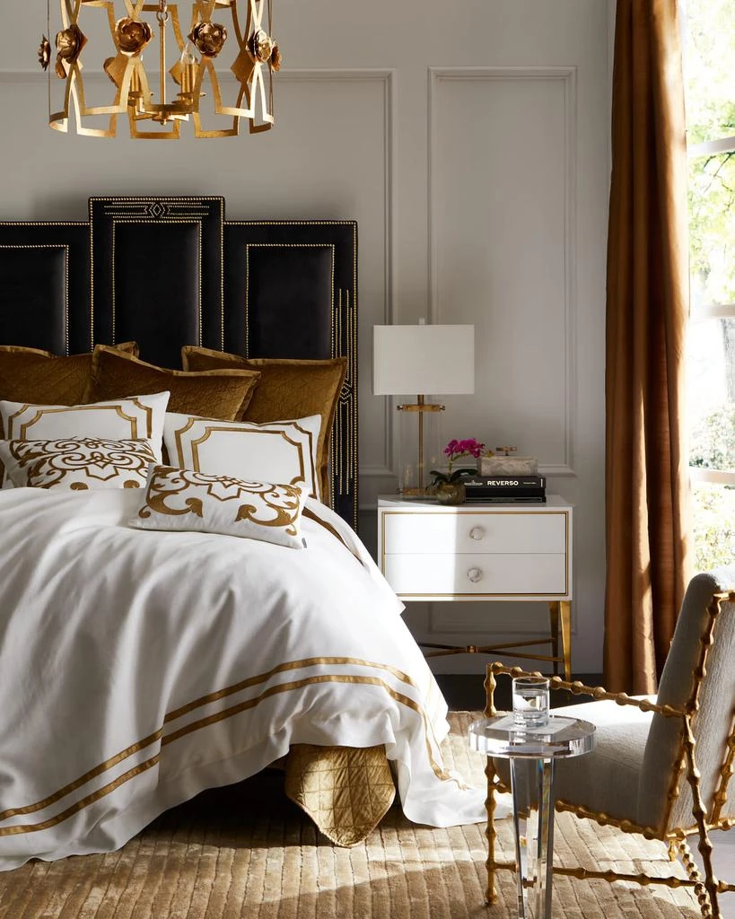 Lili Alessandra European Chloe Velvet Sham 2