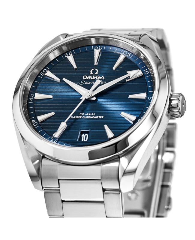Omega Omega Seamaster Aqua Terra 150M Teak Blue Dial Steel Men's Watch 220.10.41.21.03.004