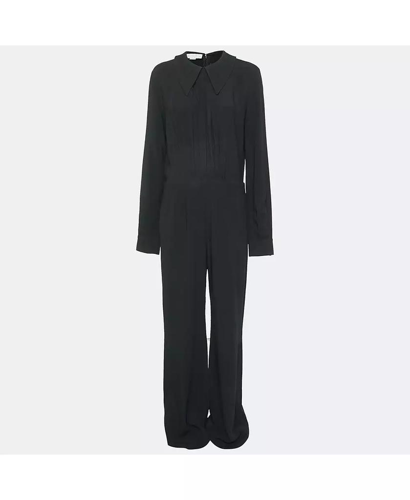 Pre-Owned Stella McCartney Women's Black Crepe Long Sleeve Jumpsuit