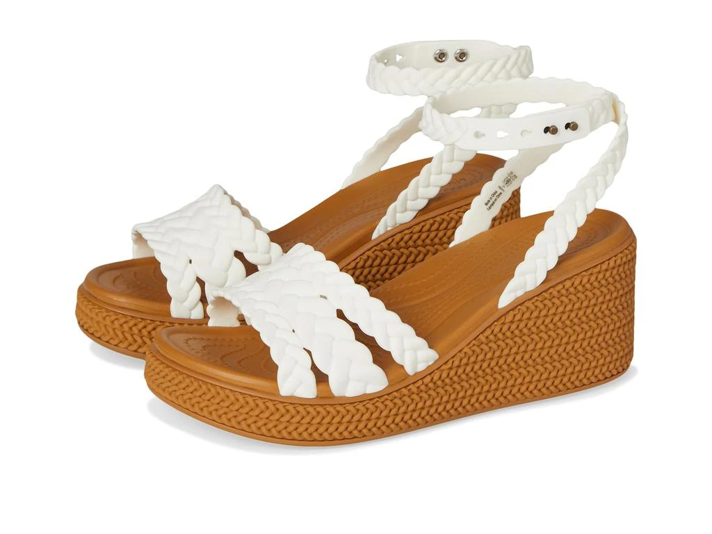 Crocs Brooklyn Ankle Strap Wedge Platform Sandals 1