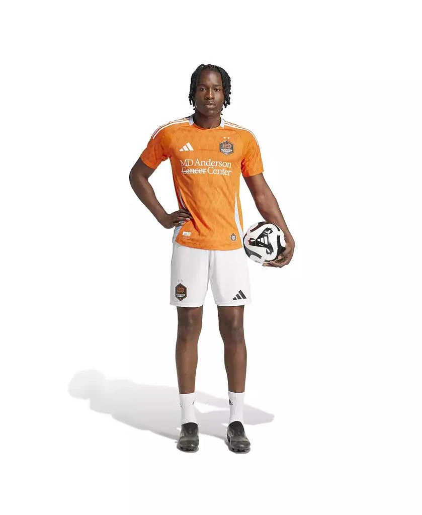 Adidas Men's White Houston Dynamo FC Home 2025 Season 20 Authentic Shorts 2
