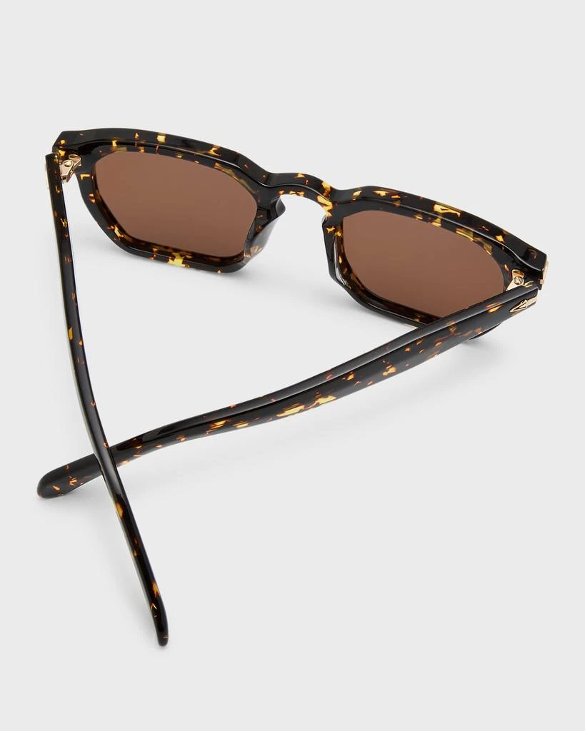 Karen Walker Keyhole Acetate Square Sunglasses 5