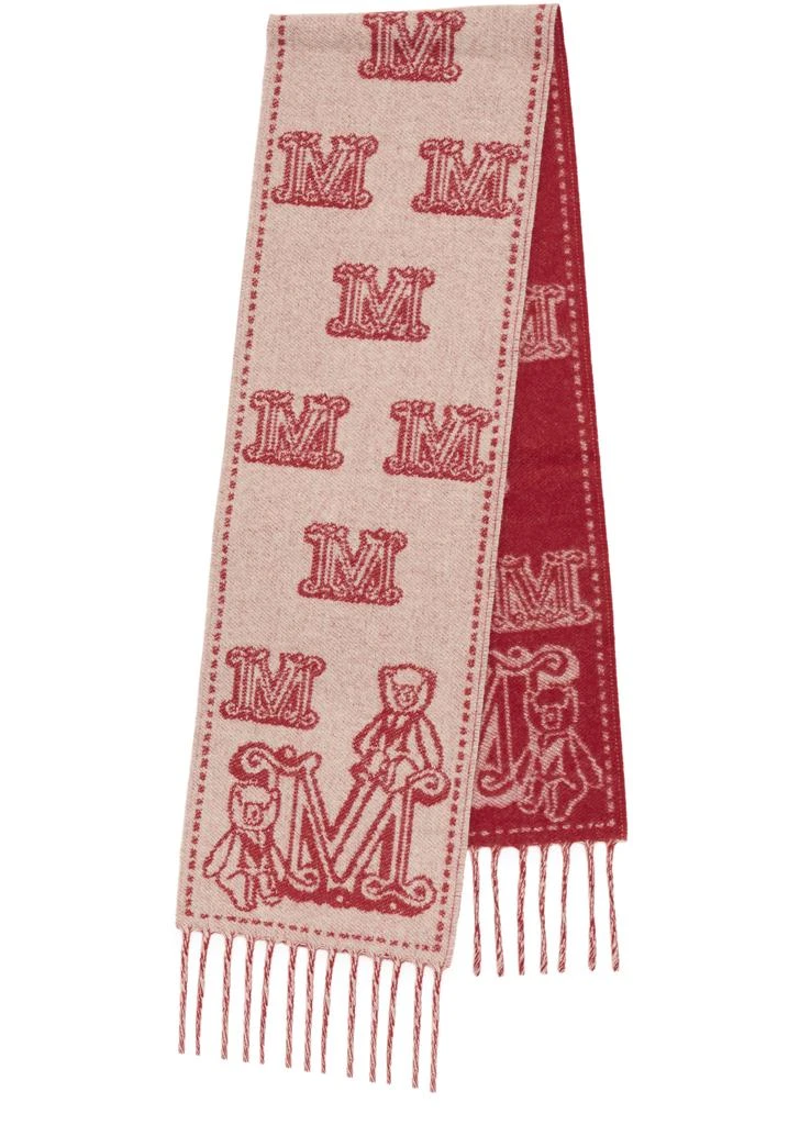 Max Mara Wsanima logo scarf 3