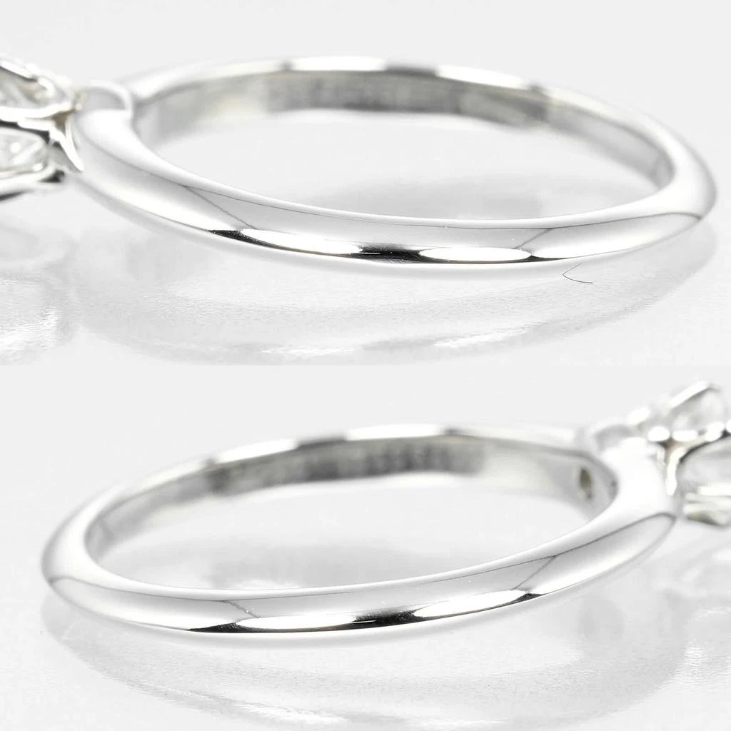 Tiffany 
Co. Tiffany Setting Solitaire Ring Platinum With Rbc Diamond Platinum Ring Jewelry (Pre-Owned) 4