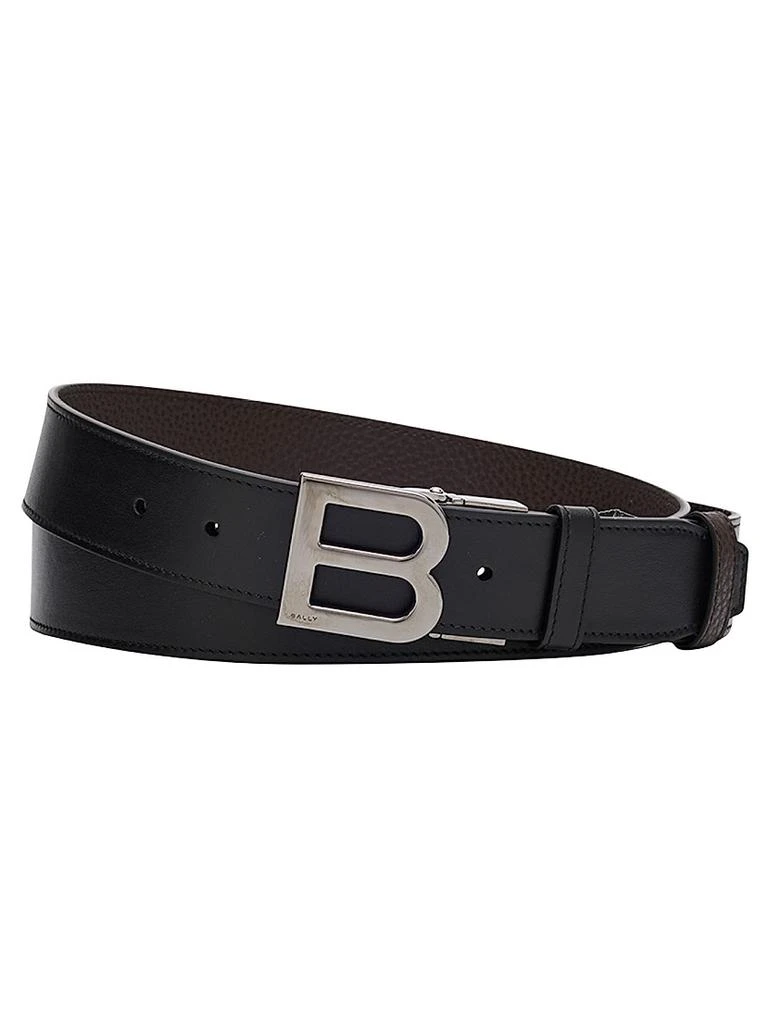 Bally B-Logo Reversible Leather Belt 1