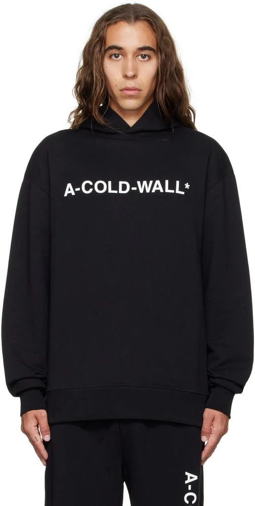 A-COLD-WALL* Black Bonded Hoodie 1