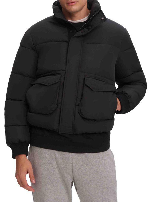 NOIZE Quilted Puffer Jacket