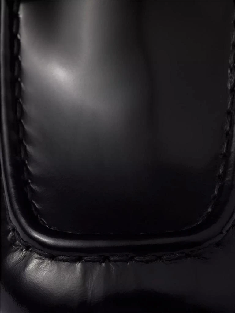 Prada Brushed Leather Loafers 5