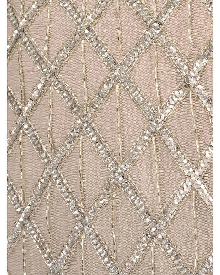 Aidan Mattox Beaded Halter Gown 6