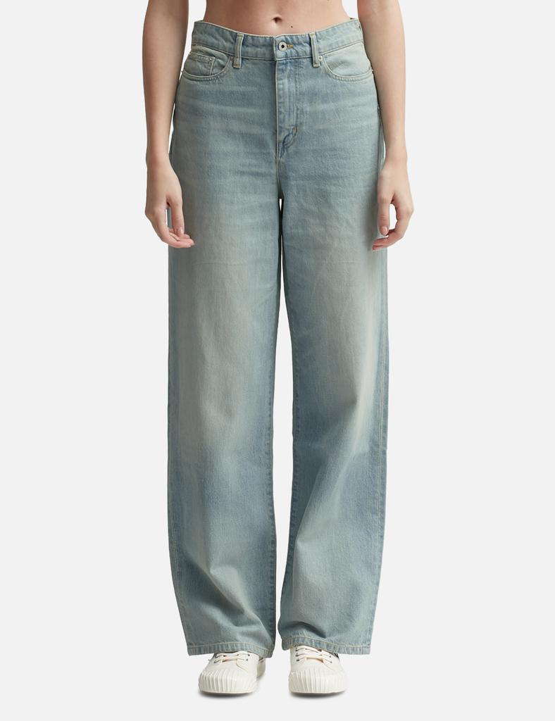 Shop adidas Originals Adilenium Season 3 side zip jeans in