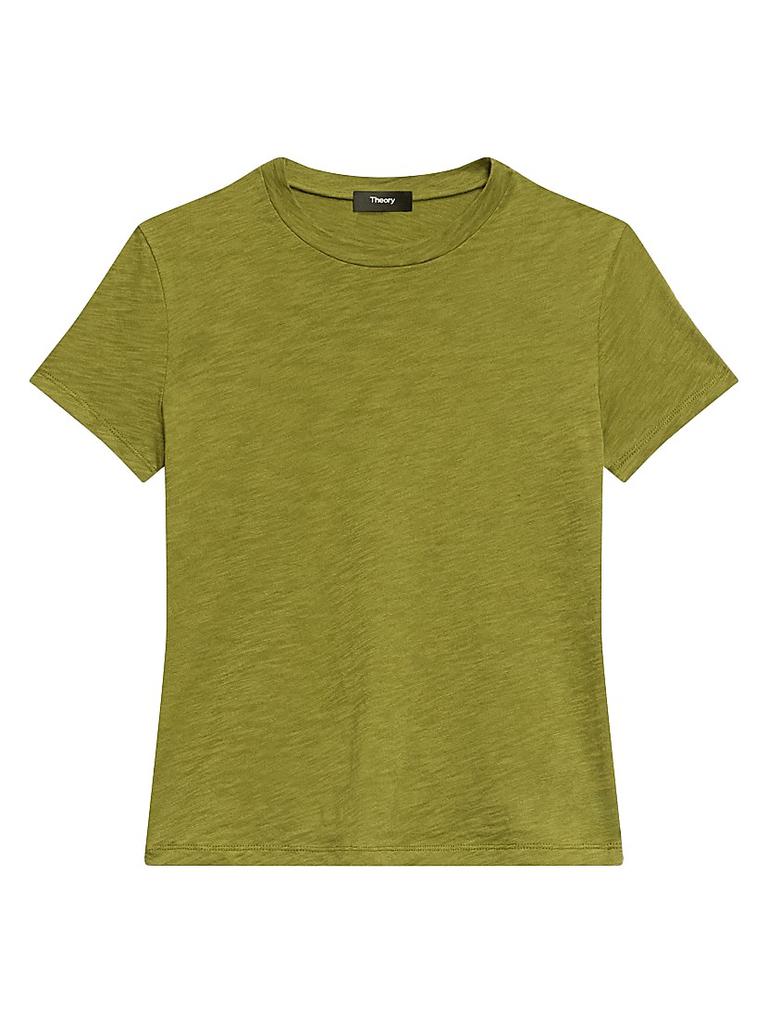 Theory Tiny Tee Organic Cotton Crewneck