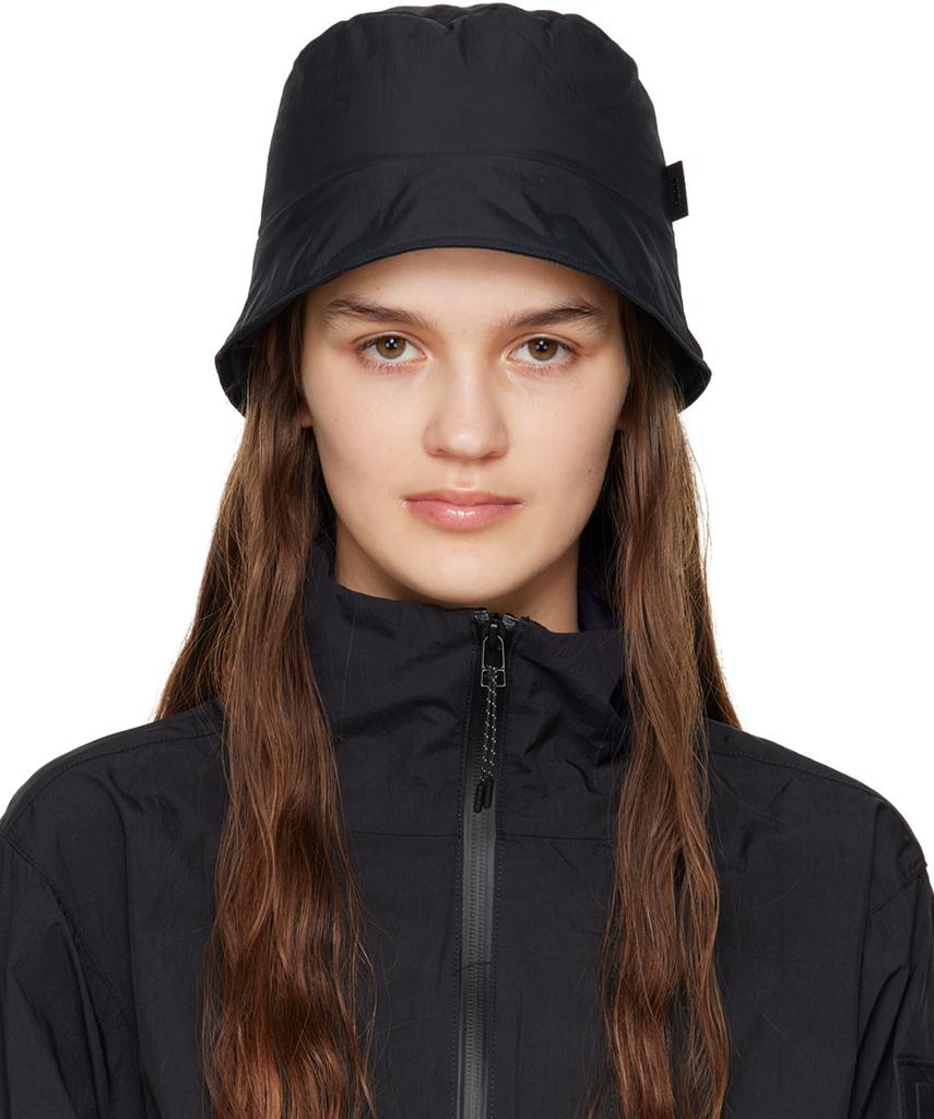 Jacquemus Black Les Classiques 'Le bob Ovalie' Bucket Hat