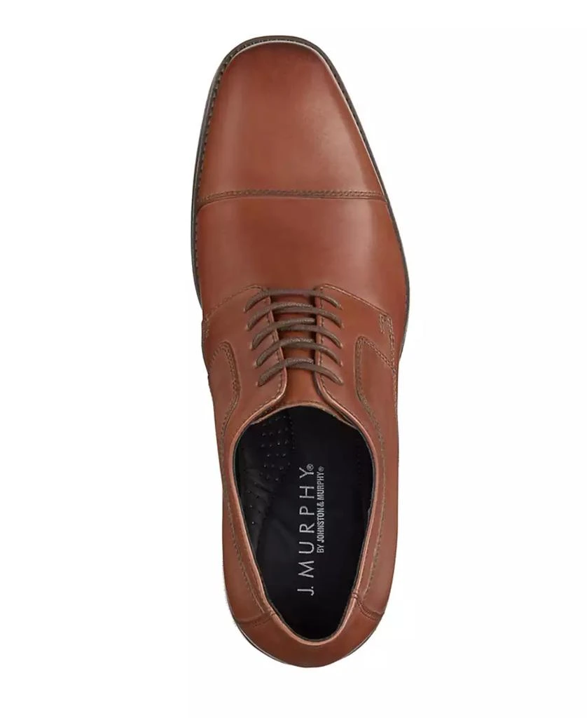 Johnston & Murphy Novick Black Cap Toe Lace Up Shoes Size  10W Amazon.com | Johnston & Murphy Men main image 4
