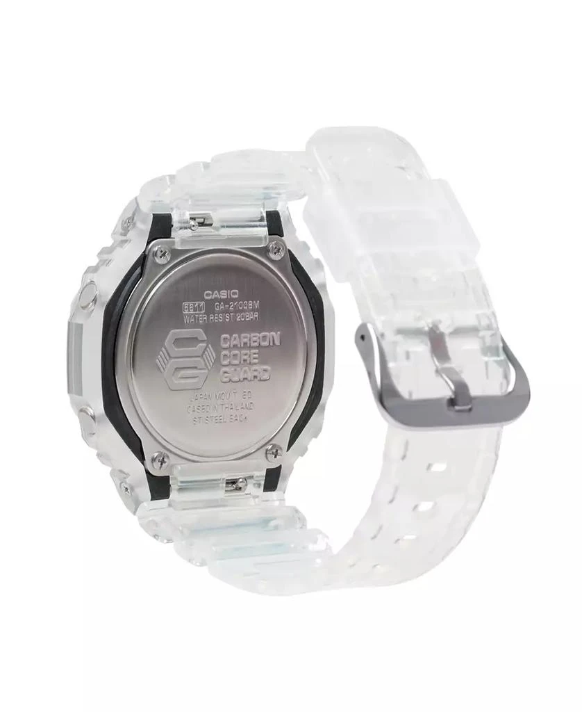 G-Shock Men's Quartz Clear Resin Watch, 45.4mm 3