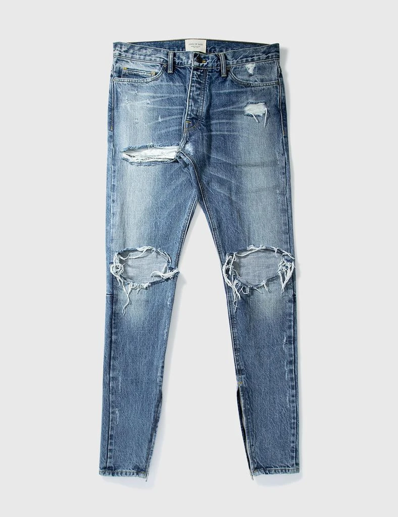 Fear of God Fear Of God Washed Crushed Jeans 1