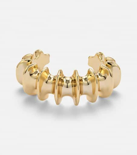 Jennifer Fisher Murphy gold-plated cuff bracelet