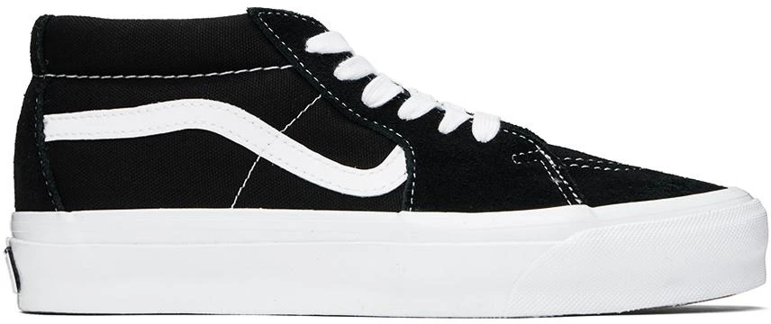 Vans Black & White Sk8-Mid 83 Sneakers 1