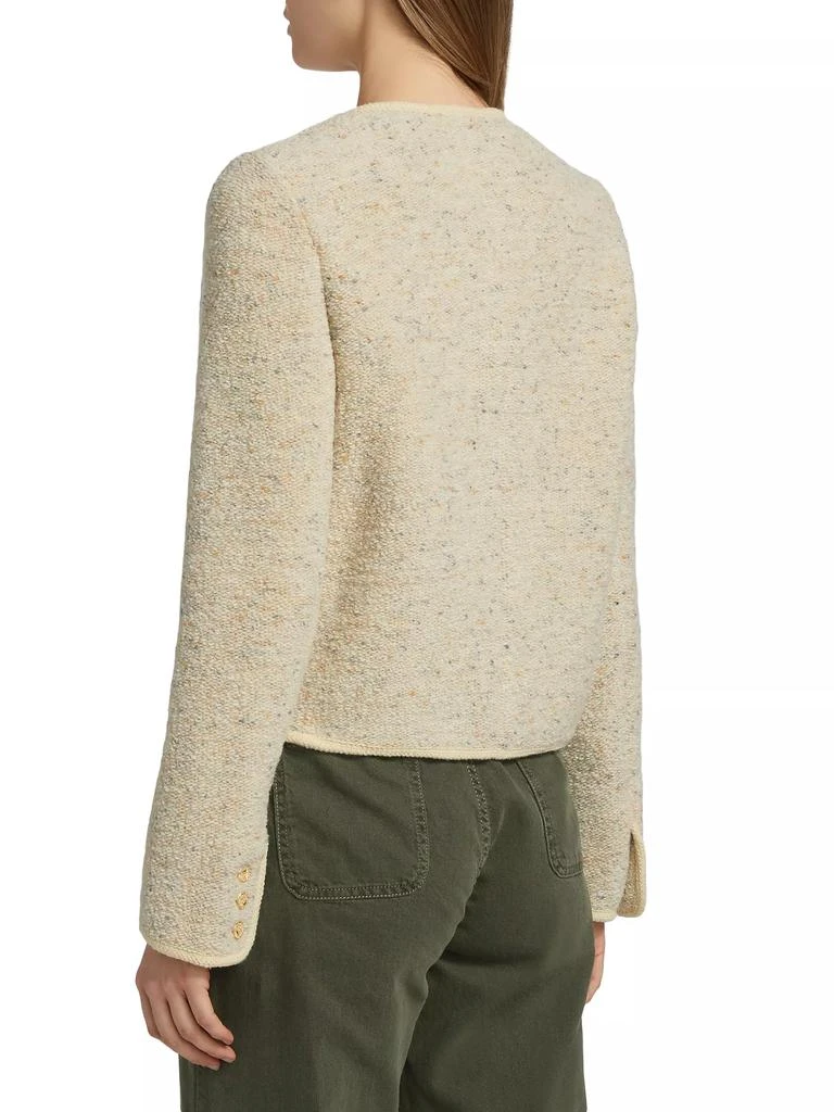 ba&sh Deredith Textured Wool-Blend Jacket 5