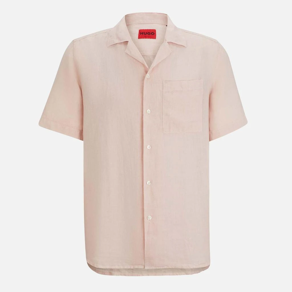 HUGO HUGO Ellino Relaxed Linen Shirt 5