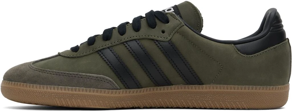 Adidas Khaki & Taupe Samba OG Sneakers 3