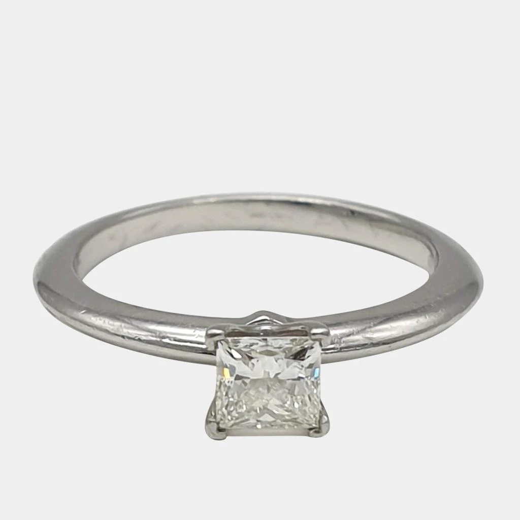 Tiffany & Co. Tiffany & Co. platinum 0.43ct Diamond Ring K12 EU 52 1