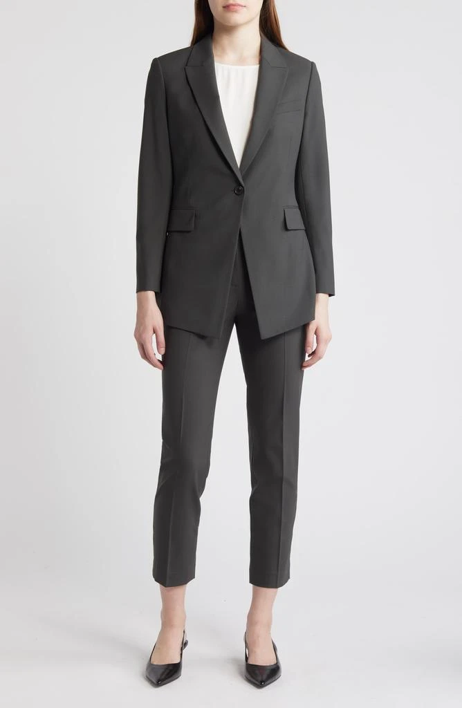 Theory Stretch Wool Cutaway Blazer 6