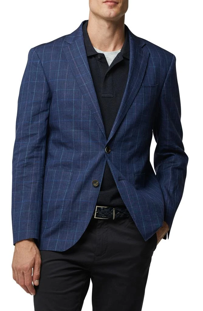 Rodd & Gunn Elder Glacier Windowpane Linen Sportcoat 1