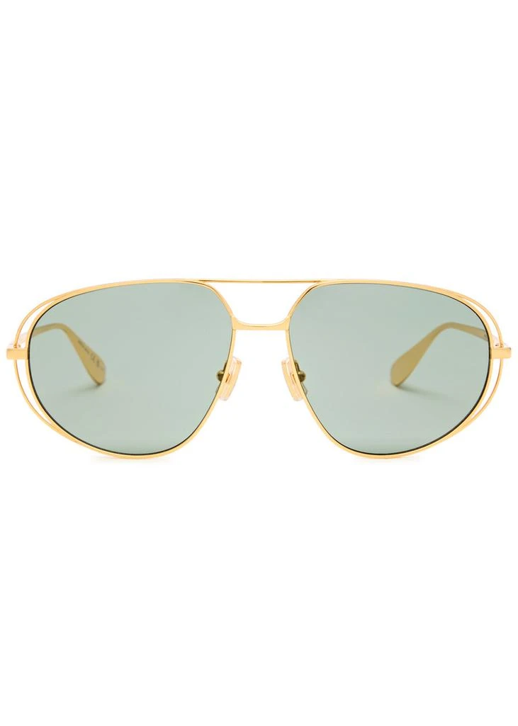 Bottega Veneta Classic aviator-style sunglasses 2